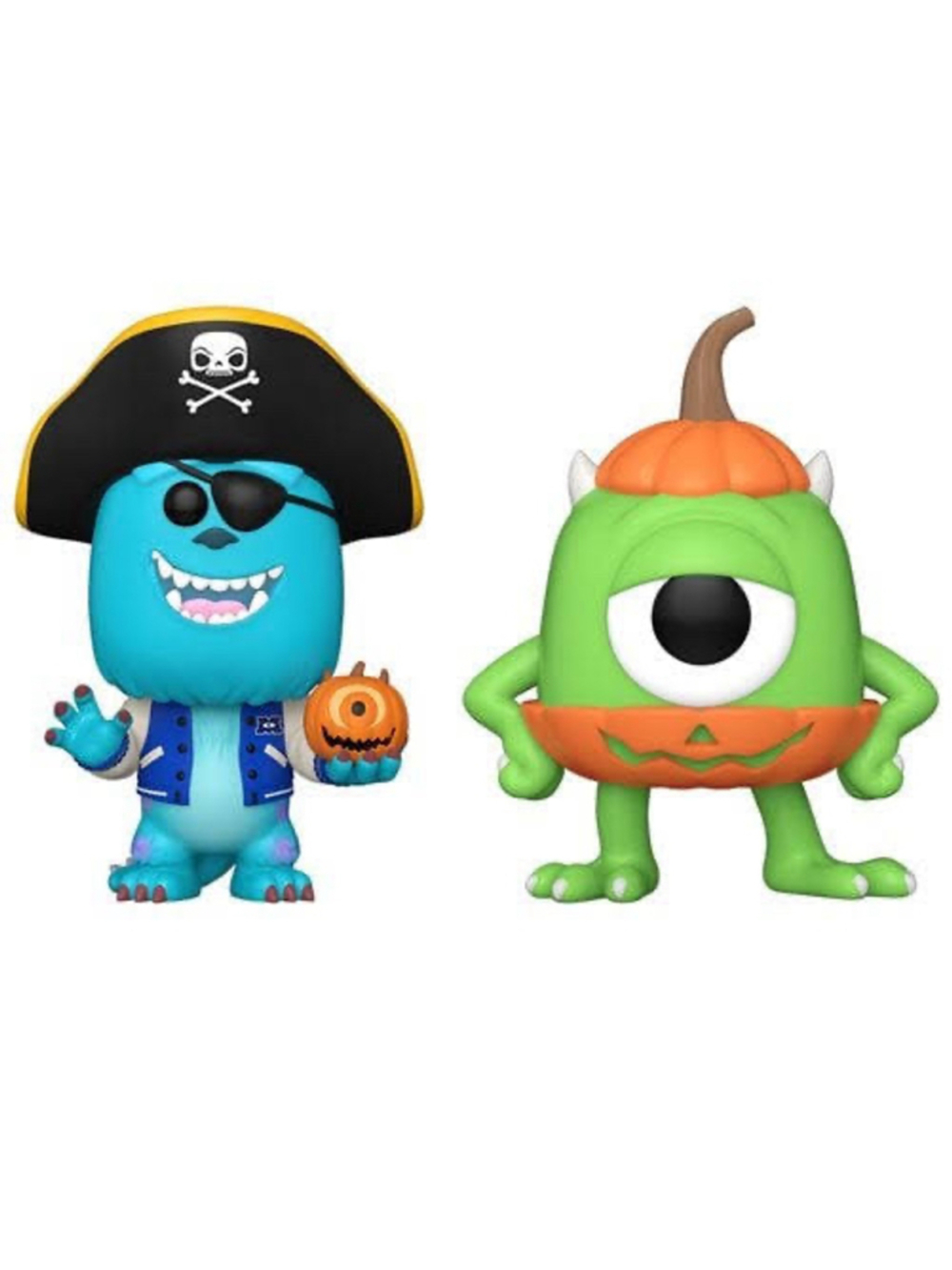 Funko Pop! Disney: Pixar Halloween - Mike #1487 and Sulley #1488